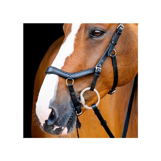 Ogłowie anatomiczne Horseware "Micklem 2 Diamante Competition Bridle" - obrazek 3